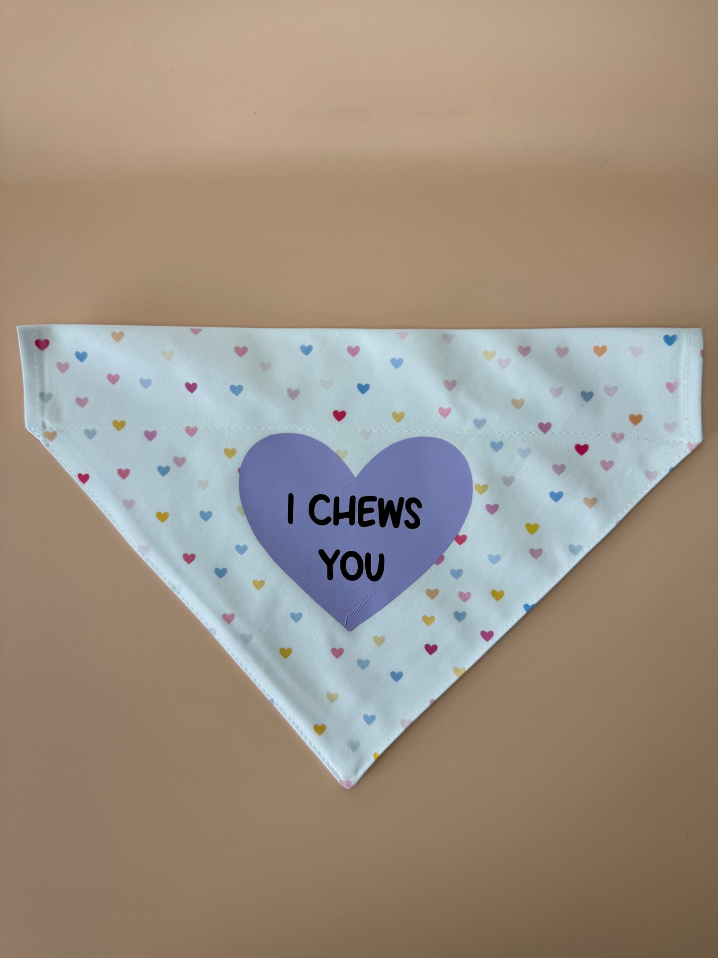 ‘I CHEWS YOU’ Scarf